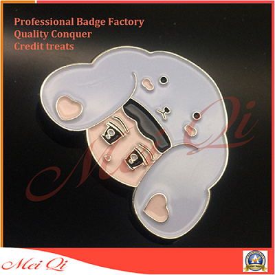 Promotional Custom Design Metal Print Epoxy Lapel Pin Company Badge